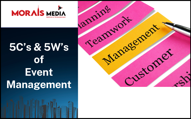 The 5C's and 5W’s of event management are frameworks that guide event planners through the planning process from start to finish, ensuring a seamless and well-executed event. These serve as a blueprint for managing events effectively, ensuring that all bases are covered.